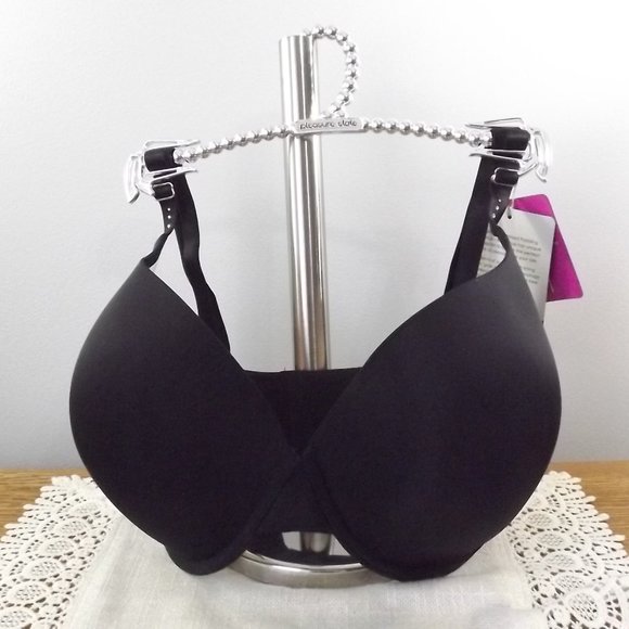 Black Plunge Bra 34G,FMO, Multiway Straps - Picture 2 of 10